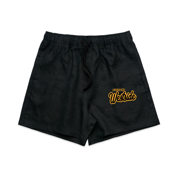 Westside AKL Collection - Womens Linen Shorts Thumbnail