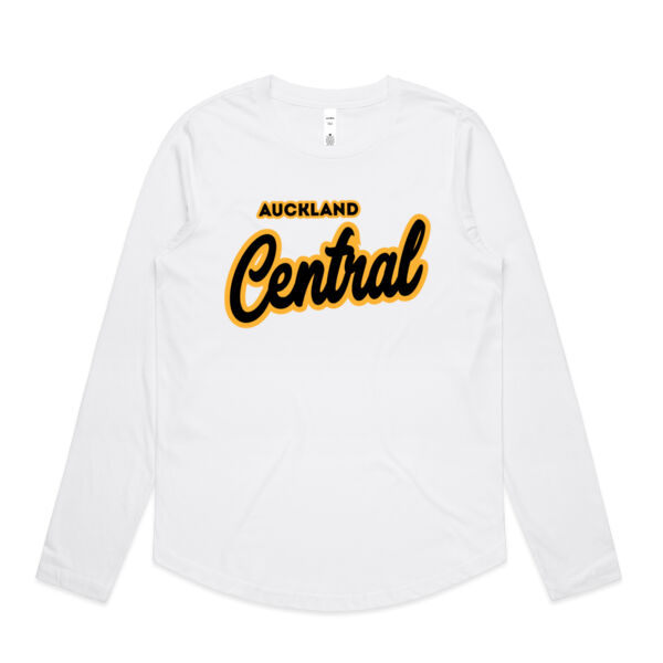 Central, AKL Collection - Womens Curve Longsleeve Tee Thumbnail