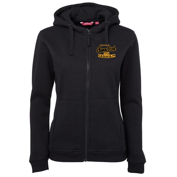 Caserta Pl, Clover Park, AKL - Ladies Full Zip Fleecy Hoodie Thumbnail