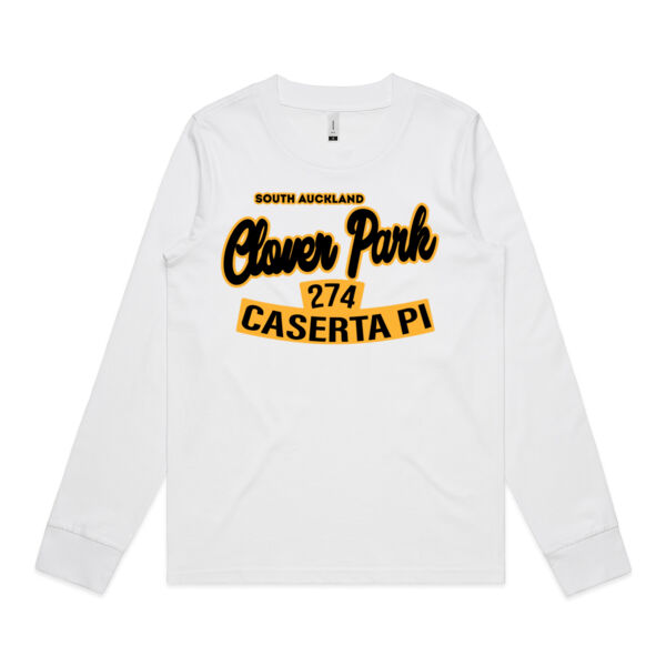 Caserta Pl, Clover Park, AKL - Womens Dice Longsleeve Tee Thumbnail