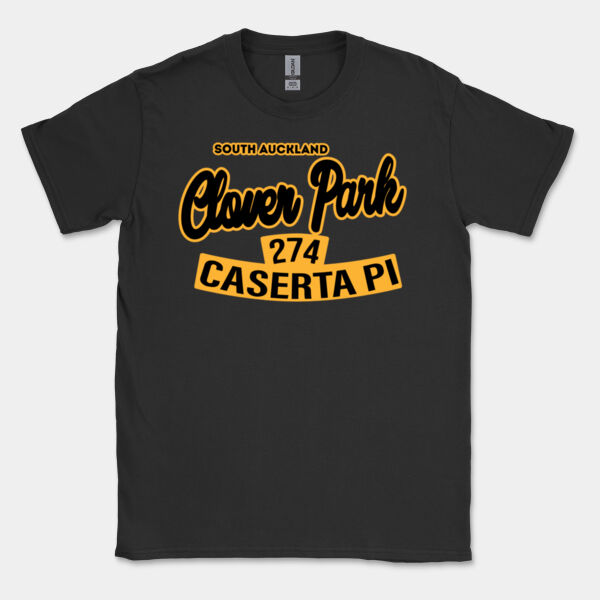 Caserta Pl, Clover Park, AKL - Mens Softstyle T-Shirt Thumbnail