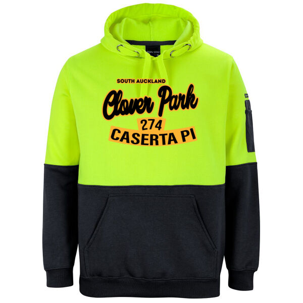 Caserta Pl, Clover Park, AKL - Hi Vis Pull Over Hoodie Thumbnail