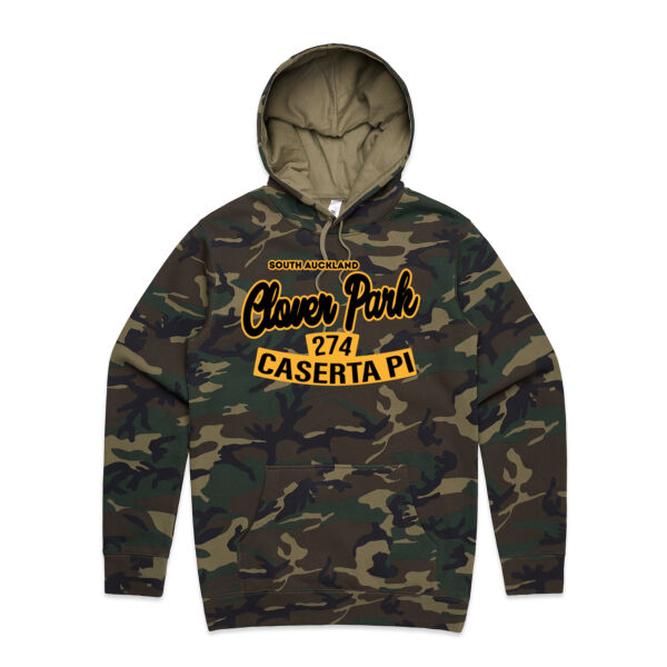 Caserta Pl, Clover Park, AKL - Mens Stencil Camo Hood Thumbnail
