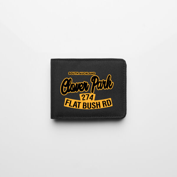 Flat Bush Rd, Clover Park, Akl - Recycled Fold Wallet Thumbnail