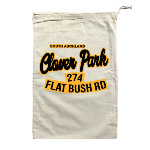 Flat Bush Rd, Clover Park, Akl - Large Calico Bag Thumbnail