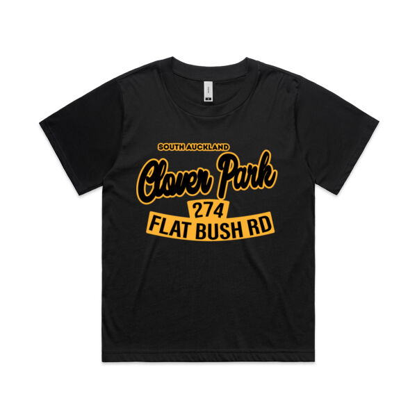 Flat Bush Rd, Clover Park, Akl - Womens Martina Tee Thumbnail