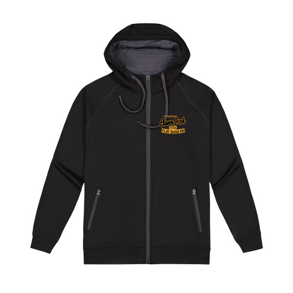 Flat Bush Rd, Clover Park, Akl - Mens Performance Zip Hoodie Thumbnail
