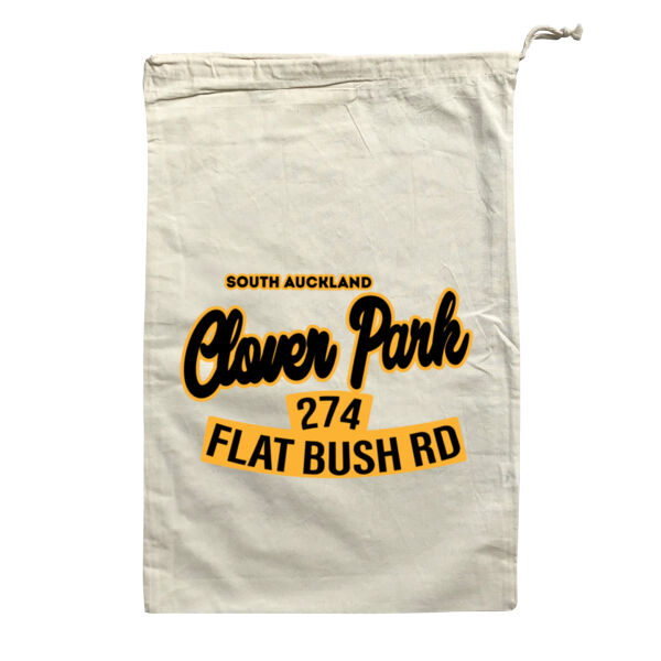 Flat Bush Rd, Clover Park, Akl - Large Calico Bag Thumbnail