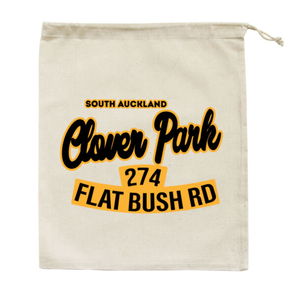 Flat Bush Rd, Clover Park, Akl - Medium Calico Bag Thumbnail