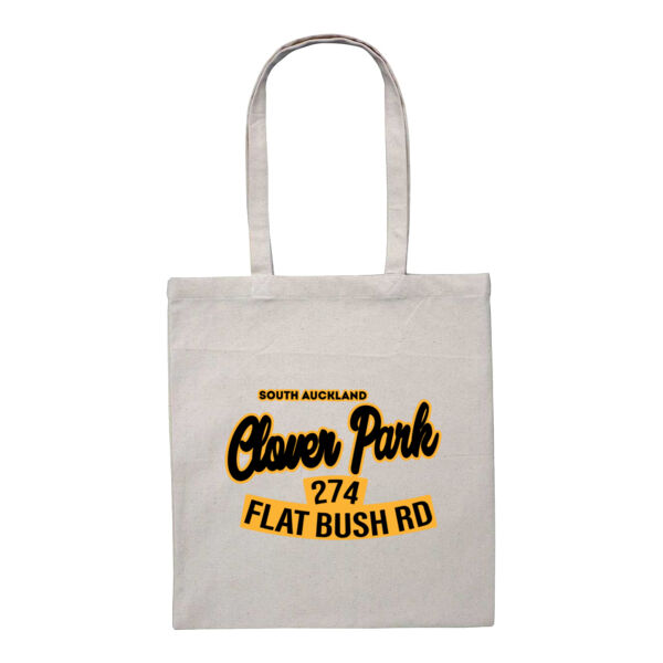 Flat Bush Rd, Clover Park, Akl - Heavy Duty Canvas Tote with Gusset  Thumbnail