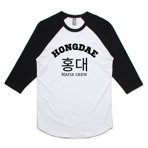 Hongdae Cream Collection - AS Colour Mens Raglan Tee Thumbnail