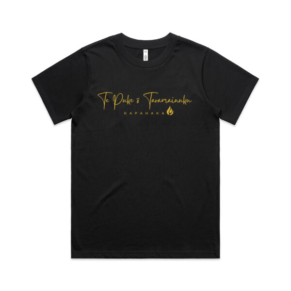 TPOK - Black & Gold - AS Colour Womens Classic Tee Thumbnail