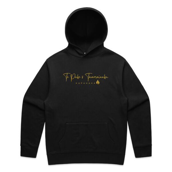 TPOK - Black & Gold - AS Colour Mens Relax Hood Thumbnail