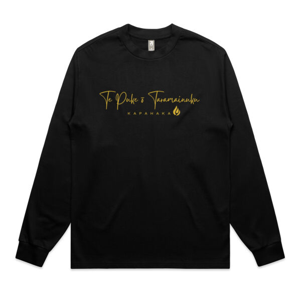 TPOK - Black & Gold - AS Colour Mens Heavy Long Sleeve Tee Thumbnail