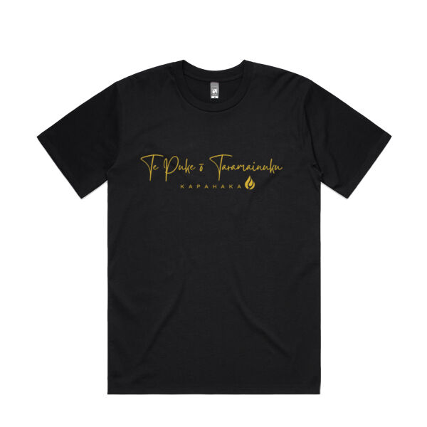 TPOK - Black & Gold - AS Colour Mens Classic Minus Tee Thumbnail