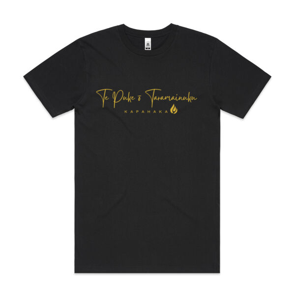 TPOK - Black & Gold - AS Colour Mens Block T shirt Thumbnail