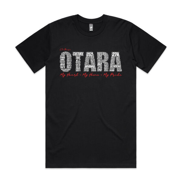 E Tu Otara (Black Collection) - AS Colour Mens Classic Tee Thumbnail