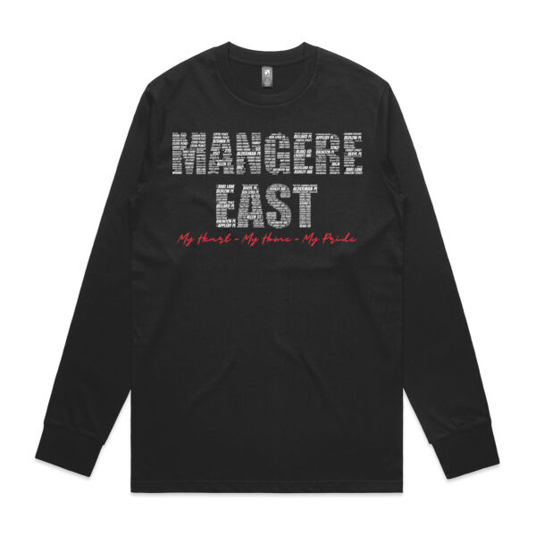 Exclusive Mangere East Merch - AS Colour Mens Classic Long Sleeved Tee Thumbnail