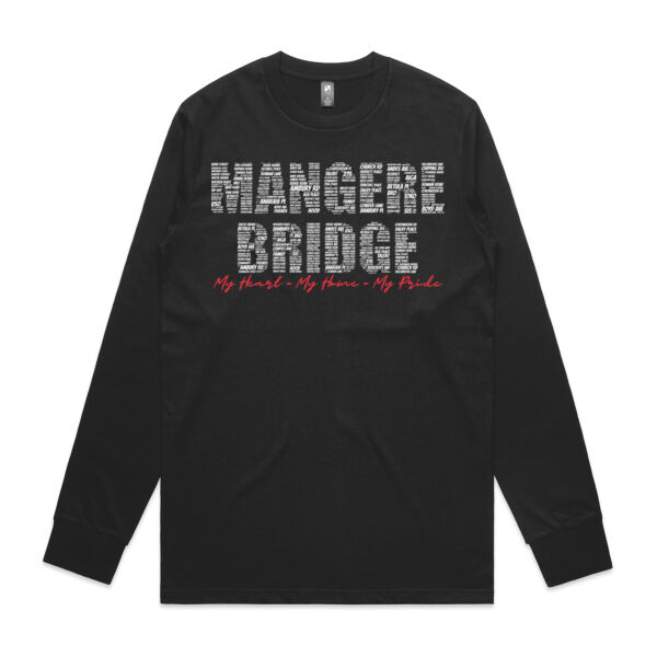 Exclusive Mangere Bridge Merch - AS Colour Mens Classic Long Sleeved Tee Thumbnail