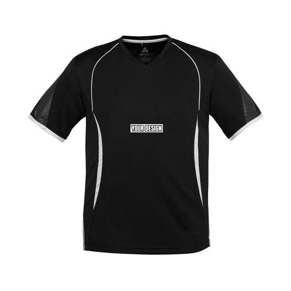 Customize Your Design - Biz Collection Mens Razor Short Sleeve Tee Thumbnail