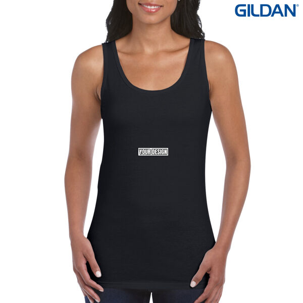 Customize Your Design - Gildan Softstyle Ladies' Tank Thumbnail