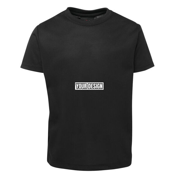 Customize Your Design - Podium Kids Poly Tee Thumbnail