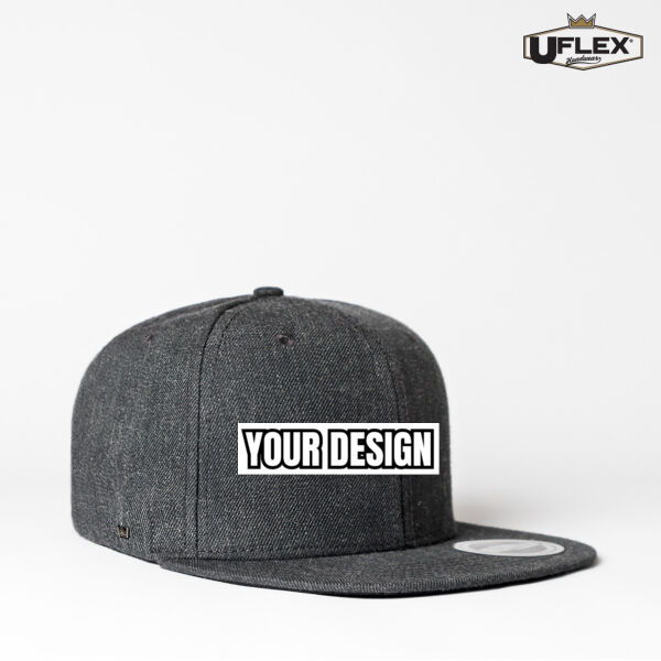 Customize Your Design - U Flex Snap Back Flat Peak Cap Thumbnail