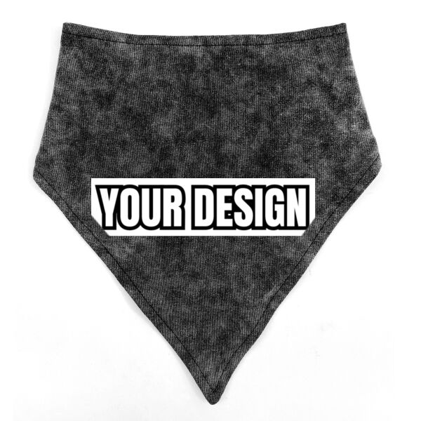 Customize Your Design - Stonewash Bandana Bib Thumbnail