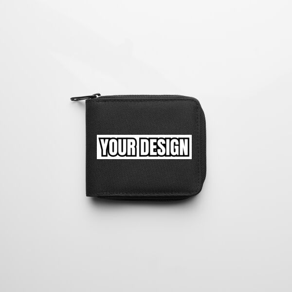 Customize Your Design - AS Colour Recycled Zip Wallet Thumbnail
