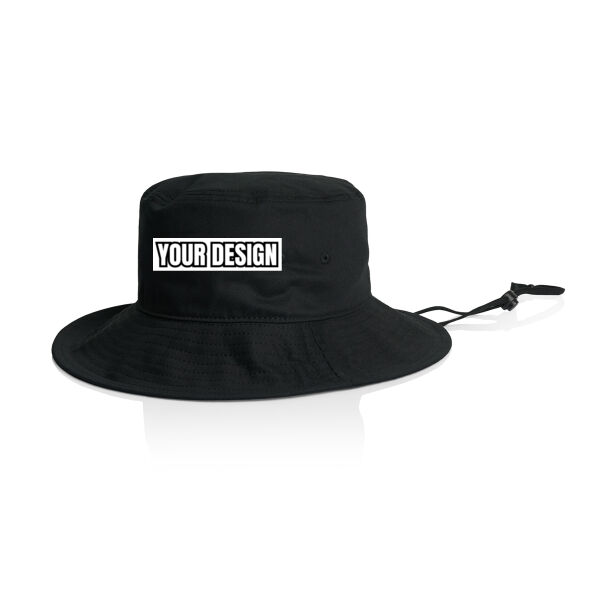 Customize Your Design - AS Colour Wide Brim Bucket Hat Thumbnail
