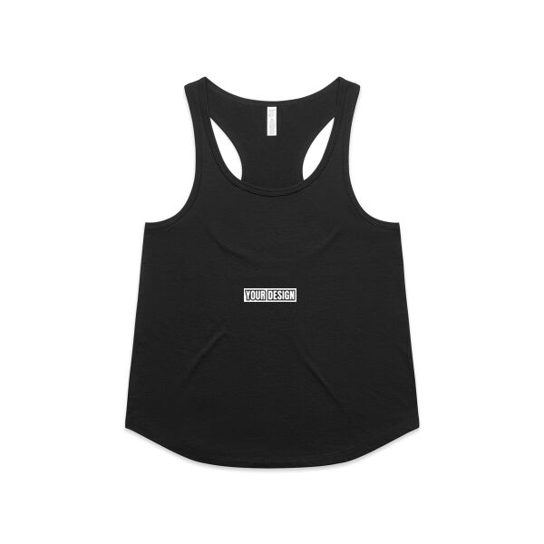 Customize Your Design - AS Colour Womens Maple Active Blend Racerback Singlet Thumbnail