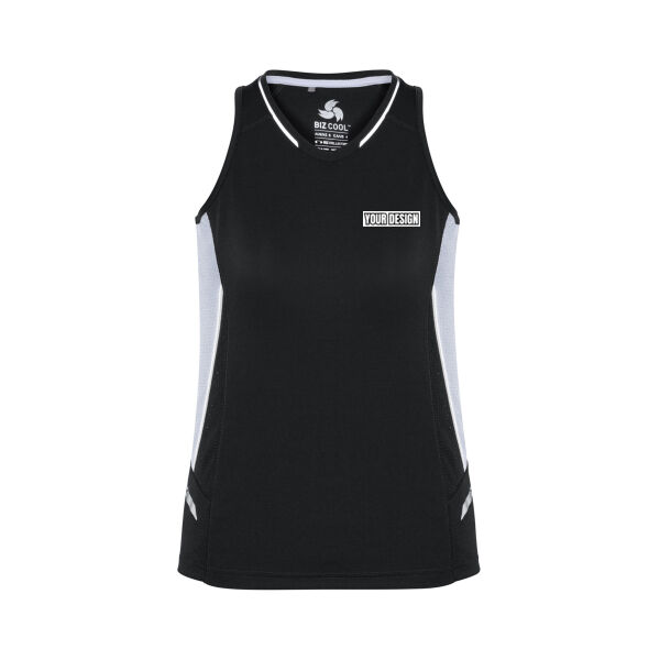Customize Your Design - Biz Collection Womens Renegade Singlet Thumbnail