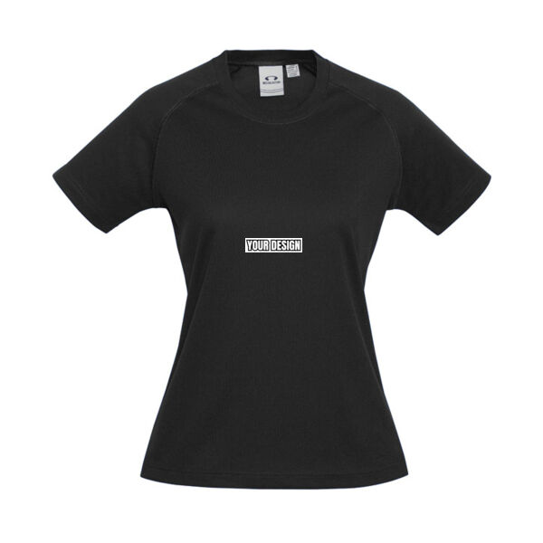 Customize Your Design - Biz Collection Womens Sprint Tee Thumbnail
