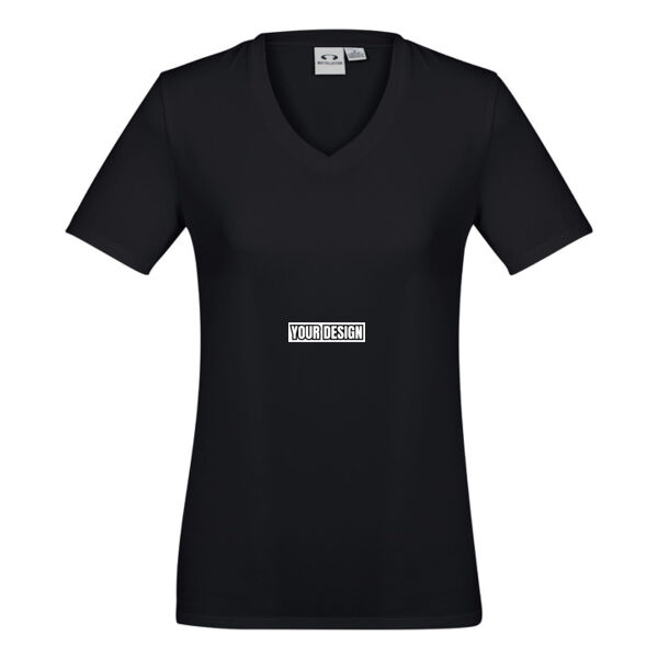Customize Your Design - Biz Collection Ladies Aero Tee Thumbnail