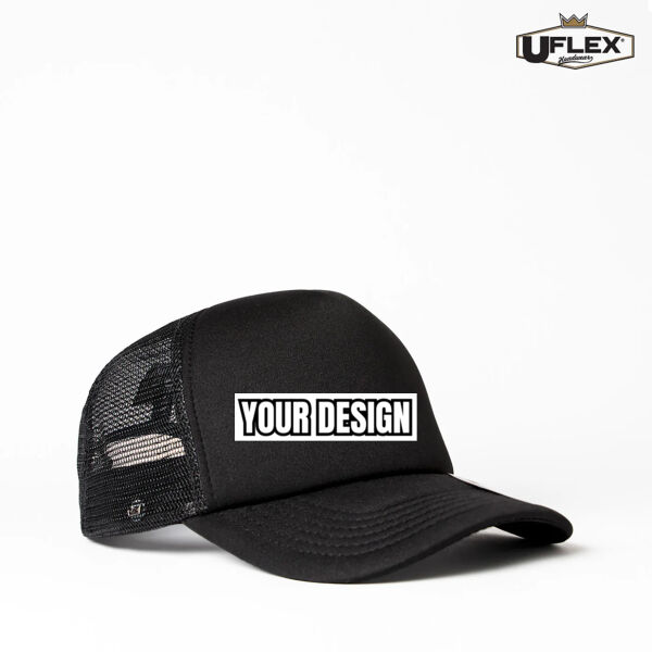 Customize Your Design - UFlex Snap Back Trucker Cap Thumbnail