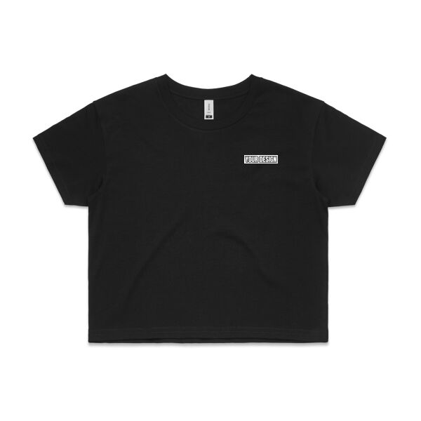 Customize Your Merch - AS Colour Womens Crop Tee Thumbnail