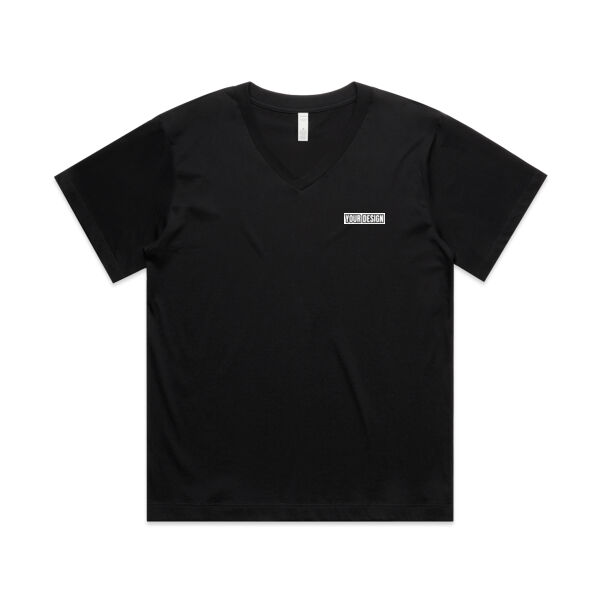 Customize Your Merch - AS Colour Womens Martina V Neck Tee Thumbnail