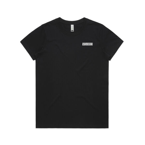 Customize Your Merch - AS Colour Womens Maple Organic Tee Thumbnail