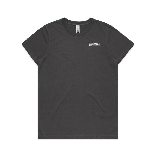 Customize Your Merch - AS Colour Womens Maple Faded Tee Thumbnail