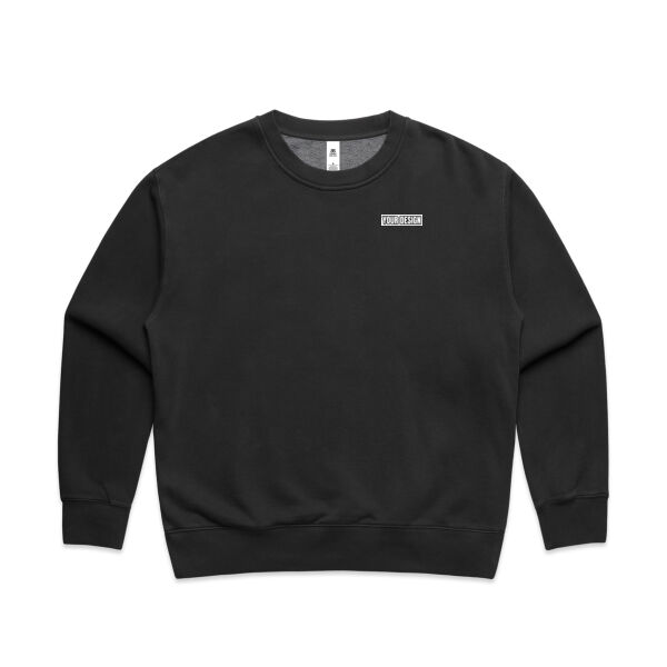 Customize Your Merch - AS Colour Women's Faded Relax Crew Thumbnail